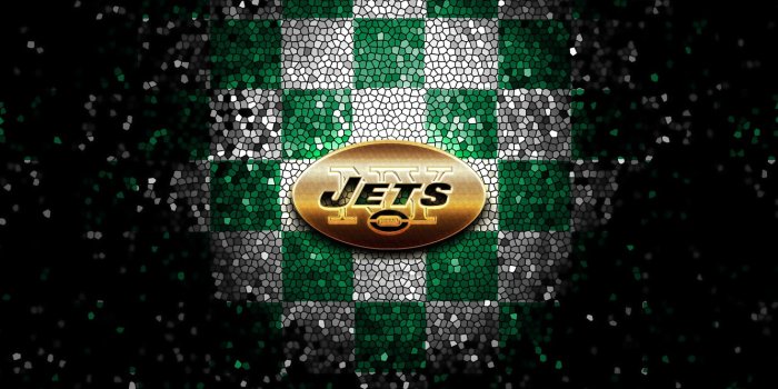1332x850 Wallpaper wallpaper, sport, logo, NFL, glitter, checkered, New York Jets  images for desktop, section спорт - download