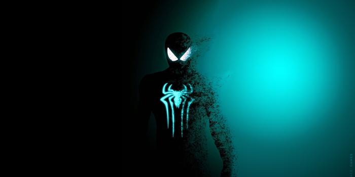 1920x1080 ArtStation - Spiderman Glow Dark Wallpapers