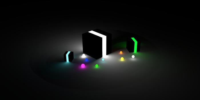 1920x1080 Glow Cubes Ultra HD Desktop Background Wallpaper for 4K UHD TV : Tablet :  Smartphone