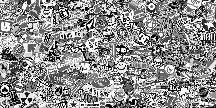 2000x1415 55+ Sticker Bomb Wallpaper HD