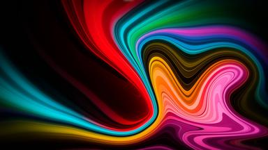 384x216 New Colors Formation Abstract 4k, HD Abstract, 4k Wallpapers, Images,  Backgrounds, Photos and Pictures