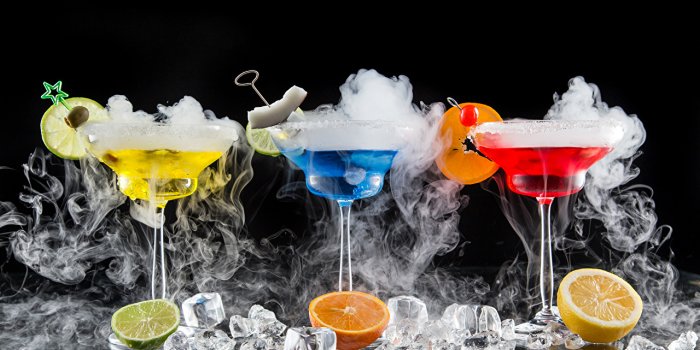 1280x853 Desktop Wallpapers Ice Food Smoke Three 3 Cocktail Stemware Citrus