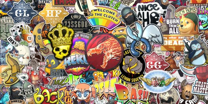 1366x768 50+] CS GO Sticker Wallpaper - WallpaperSafari