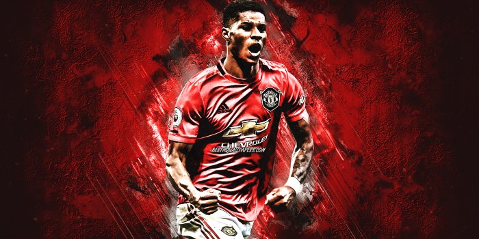 2880x1800 Download wallpapers Marcus Rashford, Manchester United FC, English football  player, red stone background, Premier League, England, football for desktop  with resolution 2880x1800. High Quality HD pictures wallpapers