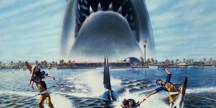 1536x2733 Download Jaws 3d Poster Wallpaper | Wallpapers.com