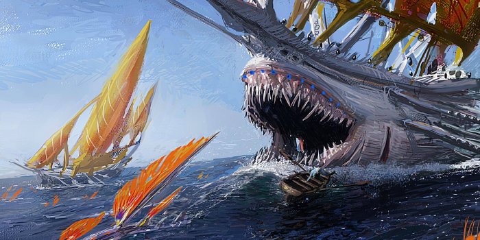 2900x1860 ship, shark, jaws Wallpaper, HD Fantasy 4K Wallpapers, Images, Photos and  Background - Wallpapers Den