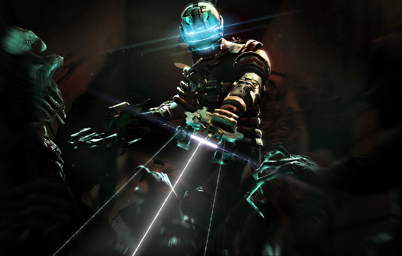 1332x850 Wallpaper Dead Space, Electronic Arts, Isaac Clarke, survival horror,  necromorphs, engineer suit images for desktop, section игры - download