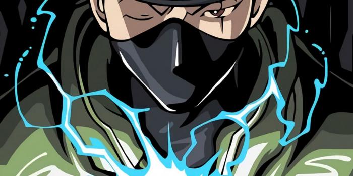 1290x2796 Kakashi Hatake Wallpaper 4K, Naruto, AMOLED, Black/Dark, #6484