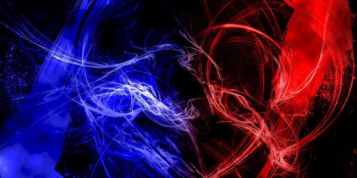 1000x800 Red Blue Wallpapers Group with items | Red and blue, Red vs blue, Blue  abstract