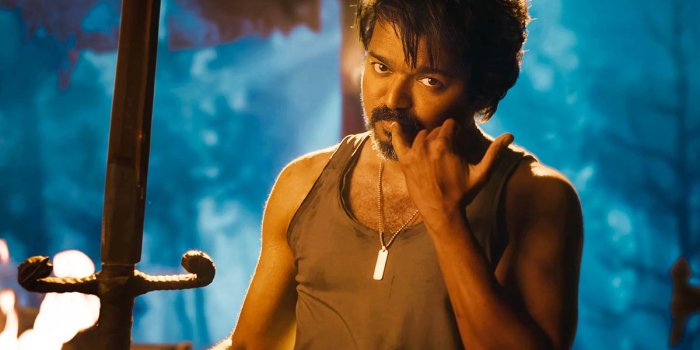 1200x905 Leo vijay first look image wallpaper 1200 - Wallsnapy