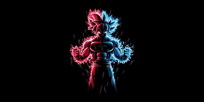 3840x2160 God Red Blue Goku Dragon Ball Z, HD Anime, 4k Wallpapers, Images,  Backgrounds, Photos and Pictures