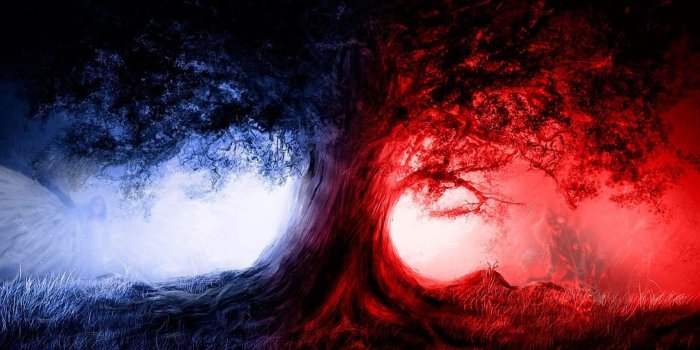 2262x1600 Red And Blue Wallpapers