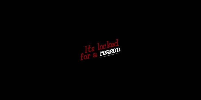1920x1920 Free Its Locked For A Reason Wallpaper Downloads, [100+] Its Locked For A  Reason Wallpapers for FREE | Wallpapers.com