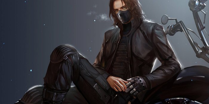 1920x1214 Download Winter Soldier Cartoon Fanart Wallpaper | Wallpapers.com