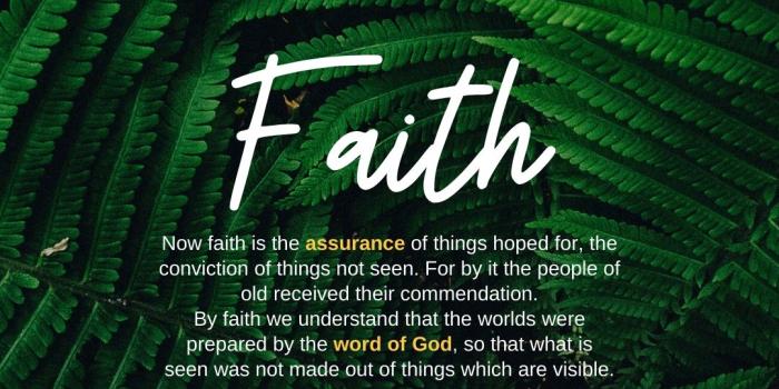 1080x1920 Faith is the assurance mobile wallpaper - Believers4ever.com