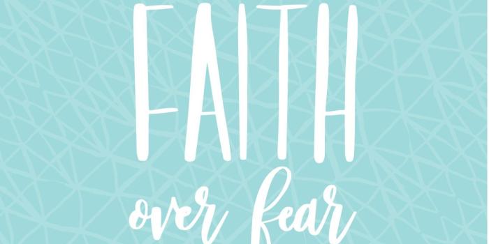 1117x1957 Faith over fear phone wallpaper for Pink Impact 2018 #fearless #pinkimpact  | Faith quotes christian, Faith quotes, Faith