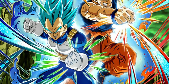 1704x2272 Goku And Vegeta Blue Wallpapers