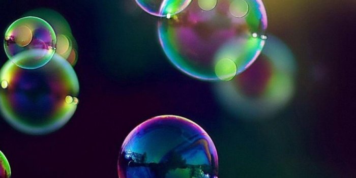 1080x1920 iPhone XR Bubbles Wallpapers