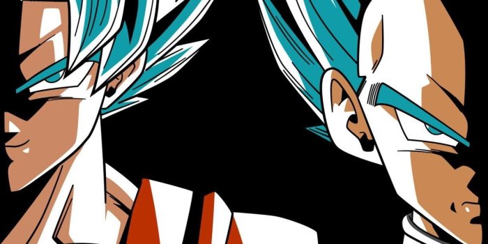 1220x2048 Goku Vs Vegeta Mobile Wallpapers