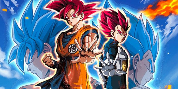 1920x1080 Super Saiyan God Goku & Vegeta from Dragon Ball Super: Super Broly [Dragon  Ball Z Dokkan Battle Art] HD wallpaper download