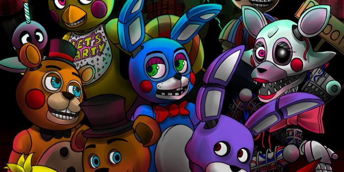 1280x2069 All FNAF Wallpapers