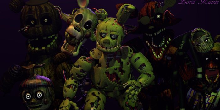 1191x670 30+] Five Nights At Freddy's 3 Wallpapers - WallpaperSafari