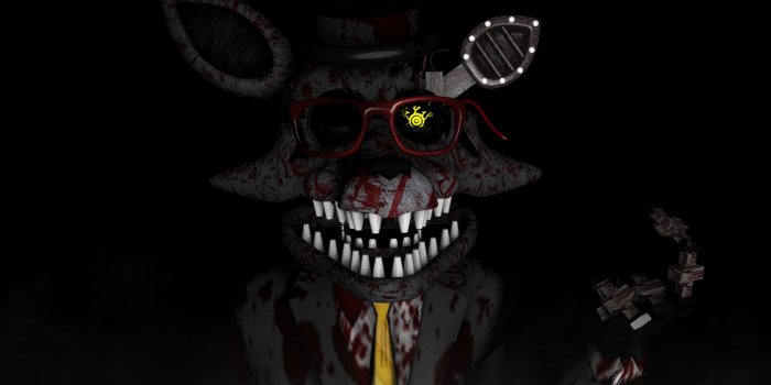 1332x850 Wallpaper blood, the game, glasses, Five Nights at Freddy's, Five nights at  Freddy's, mechanical doll images for desktop, section игры - download