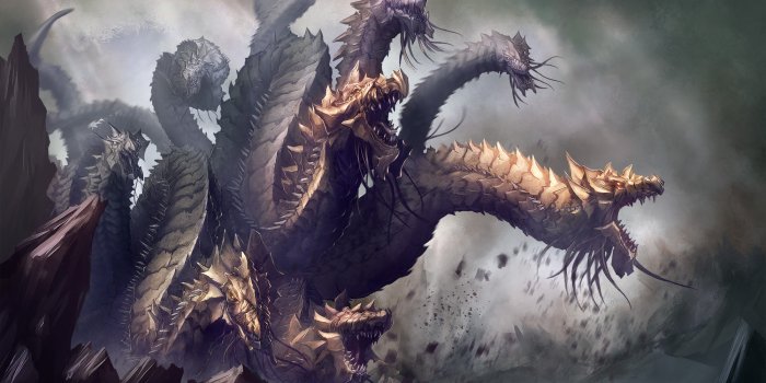 2000x1167 533265 hydra artwork digital art creature mythology - Rare Gallery HD  Wallpapers