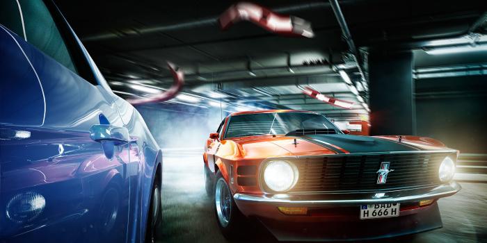 2880x1519 Old School Mustang, HD Cars, 4k Wallpapers, Images, Backgrounds, Photos and  Pictures