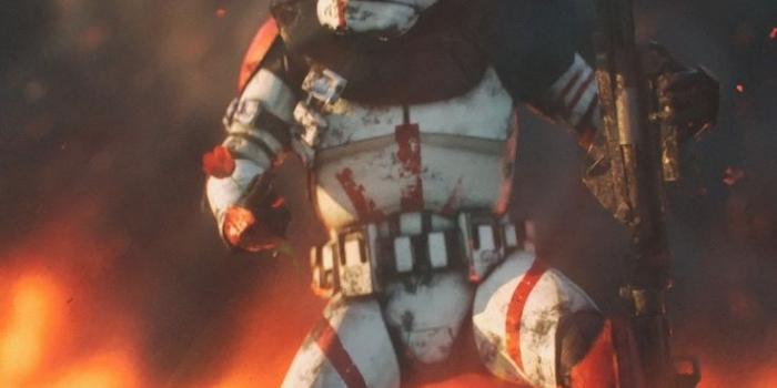 736x1188 Clone trooper, Star Wars, fire, 950x1534 wallpaper | Star wars painting,  Star wars poster, Star wars pictures