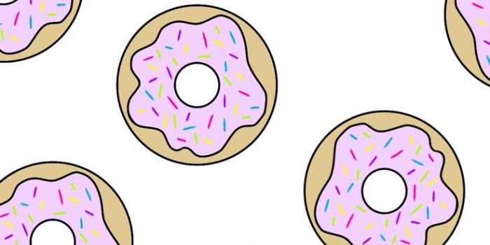 736x1357 Pink Donuts Wallpaper