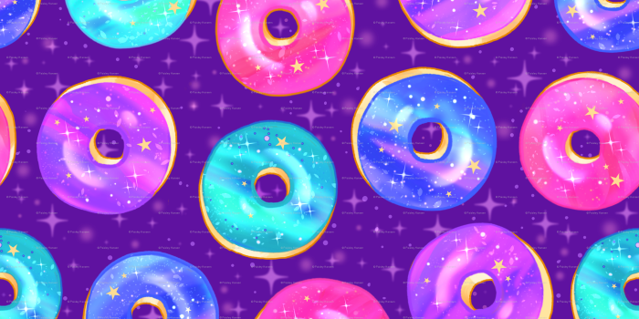 2926x2926 Galaxy Donuts Wallpapers