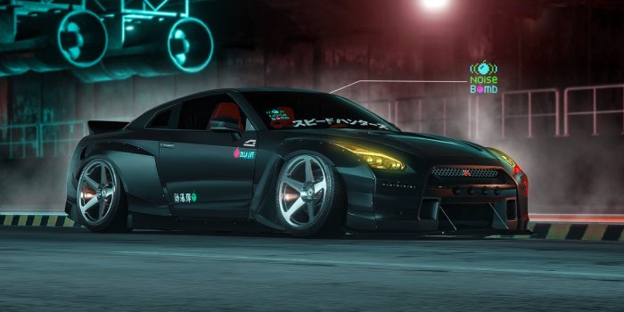 1332x850 Wallpaper Auto, Machine, R35, Nissan GTR, Game Art, GT-R R35, Transport &  Vehicles, by JREEL *, JREEL *, Need for Speed Payback, Noise Bomb R35  images for desktop, section игры - download
