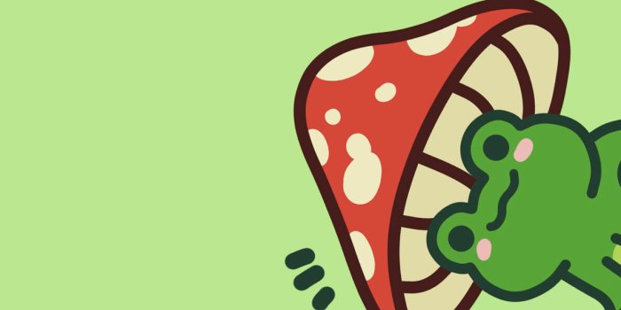 1183x2560 Cute Frog & Mushroom Green Wallpapers - Cute Frog Wallpapers