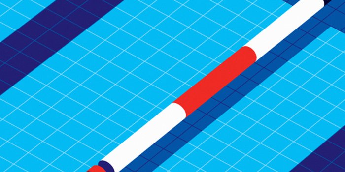 1242x2208 iPhoneXpapers.com | iPhone X wallpaper | av19-minimal-art-malikafavre-swim -blue-illustration-art