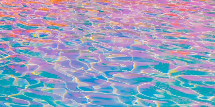 2000x2000 Premium Photo | Minimalist wallpaper blue pink vaporwave swimming pool  relax water vacation dreams time concept