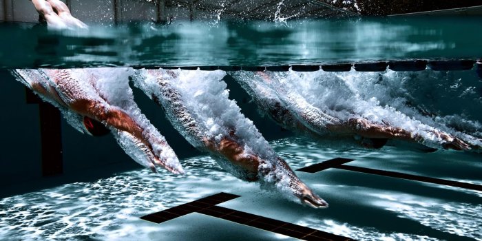 1332x850 Wallpaper squirt, jump, swimming images for desktop, section спорт -  download
