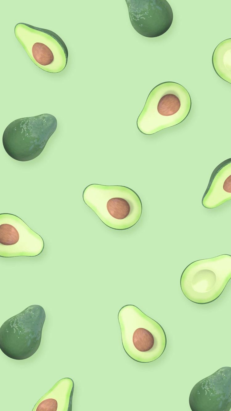 750x1333 iPhone and Android Wallpapers: Green Avocado Wallpaper for iPhone and  Android | Android wallpaper black, Wallpaper iphone cute, Aesthetic iphone  wallpaper