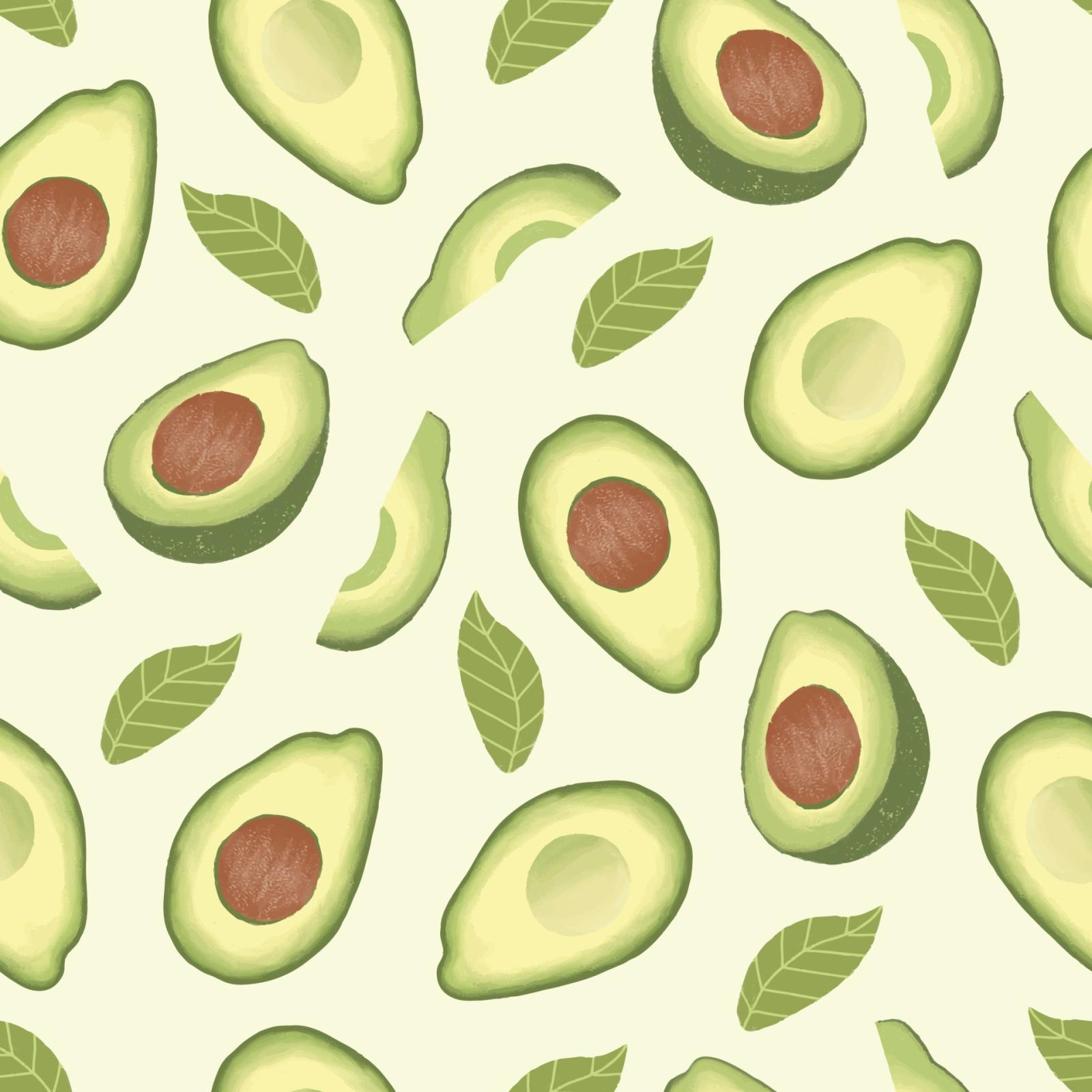 1920x1920 Avocado Pattern Vector Art, Icons, and Graphics for Free Download