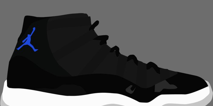 1920x1434 Download Jordan 11 Cartoon Shoe Wallpaper | Wallpapers.com