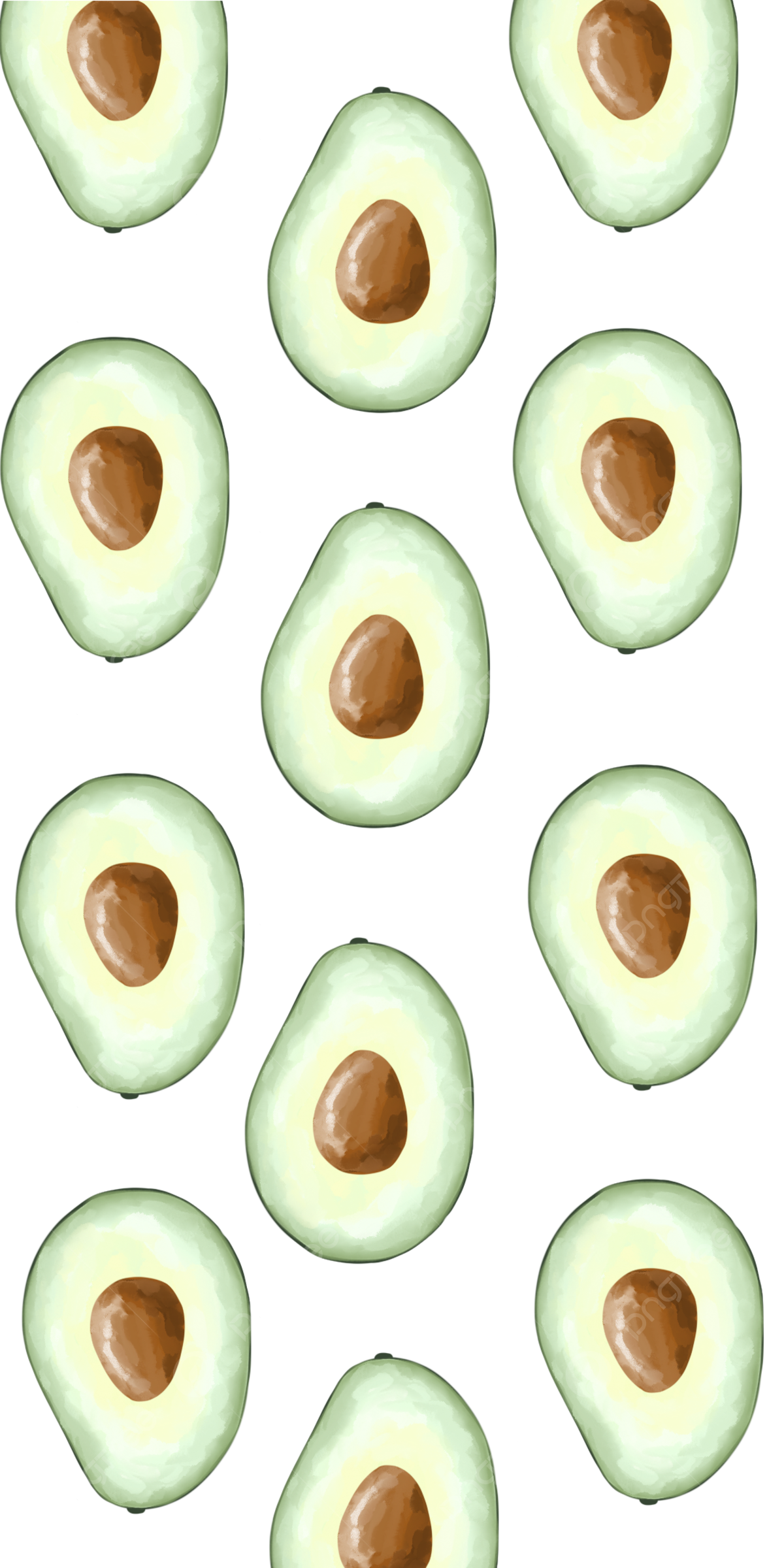 1200x2400 Avocado Fruit Wallpaper Background Wallpaper Image For Free Download -  Pngtree