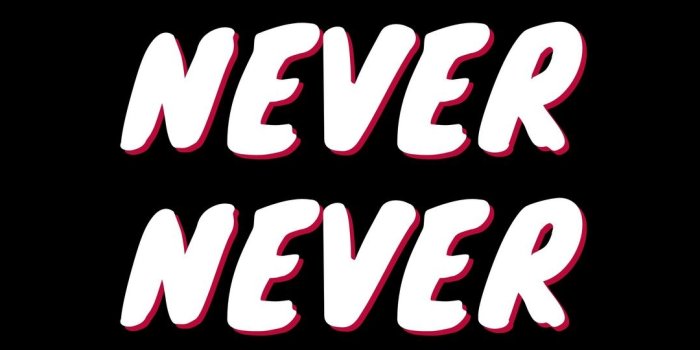 1080x2400 Never Never Give Up – Wallpaper - Chill-out Wallpapers