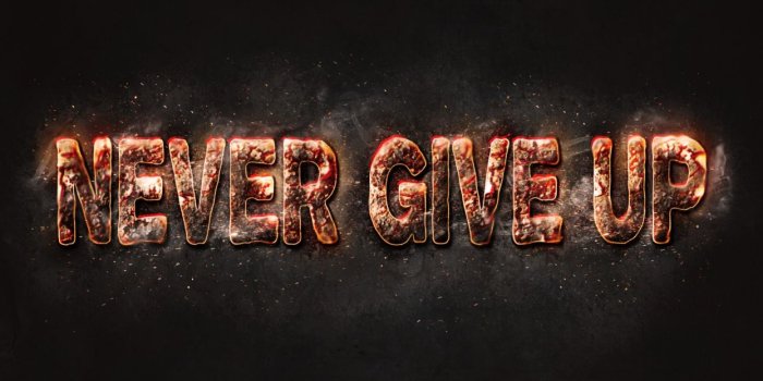 1245x700 Never give up abstracto texto wallpaper | 1920x1080 | 1162942 | WallpaperUP