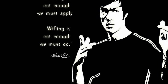 1680x1050 Download Never Give Up Bruce Lee Wallpaper | Wallpapers.com