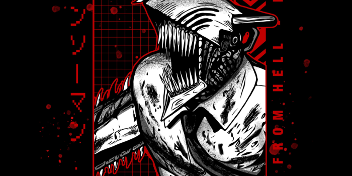 1536x2048 Denji Wallpaper 4K, Chainsaw Man, Black/Dark, #8875