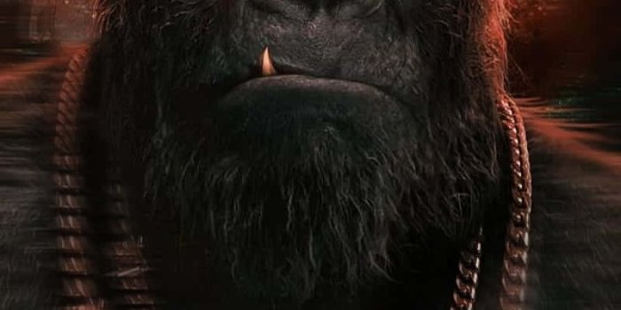800x1777 Download Pixel 3 King Gorilla With A Crown Background | Wallpapers.com