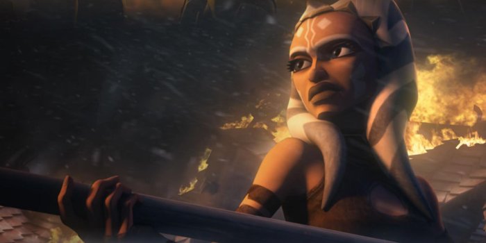 1600x3463 Clone wars wallpaper inspired by the colors black and gold :) : r/StarWars