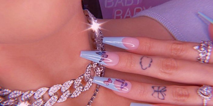 1080x1230 Free download Purple Baddie Aesthetic Nails Nail Art Uploaded By Roula  [1080x1230] for your Desktop, Mobile & Tablet | Explore 33+ Baddie Nails  Wallpapers | Nine Inch Nails Wallpaper Desktop, Nails Wallpaper,
