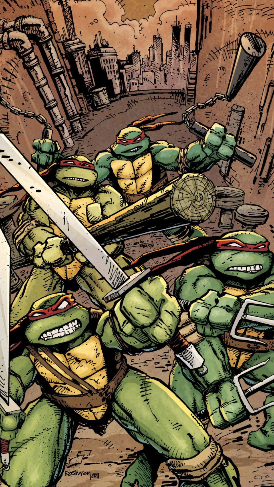 960x1704 Teenage Mutant Ninja Turtles Comic Book Wallpapers - Top Free Teenage  Mutant Ninja Turtles Comic Book Backgrounds - WallpaperAccess