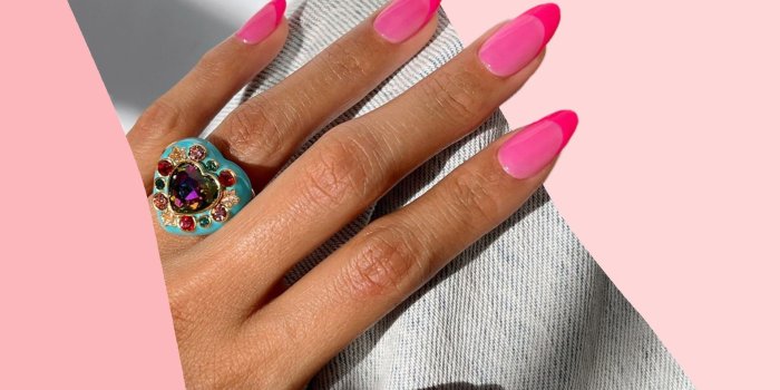 1920x1080 Barbie Nails Are Shaping Up To Be The Cutest Mani Trend This Summer |  Glamour UK
